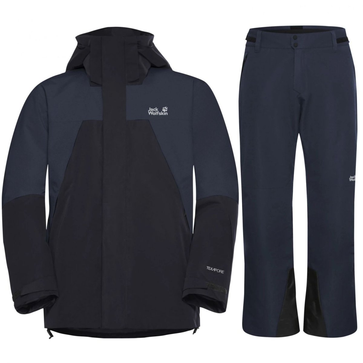 Jack Wolfskin Flowline 2L Ins skisæt, herre, mørkeblå - Billede 2