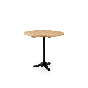Lyon Cafébord | Teak Ø80 cm