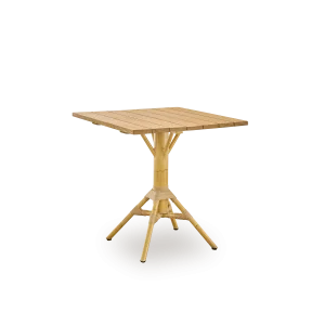 Nicole Cafébord | Teak 70x70 cm