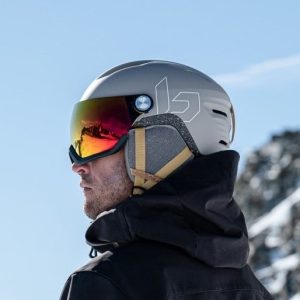 Bollé V-Atmos Skihjelm med Visir | Photochromic Visor CAT 1-3