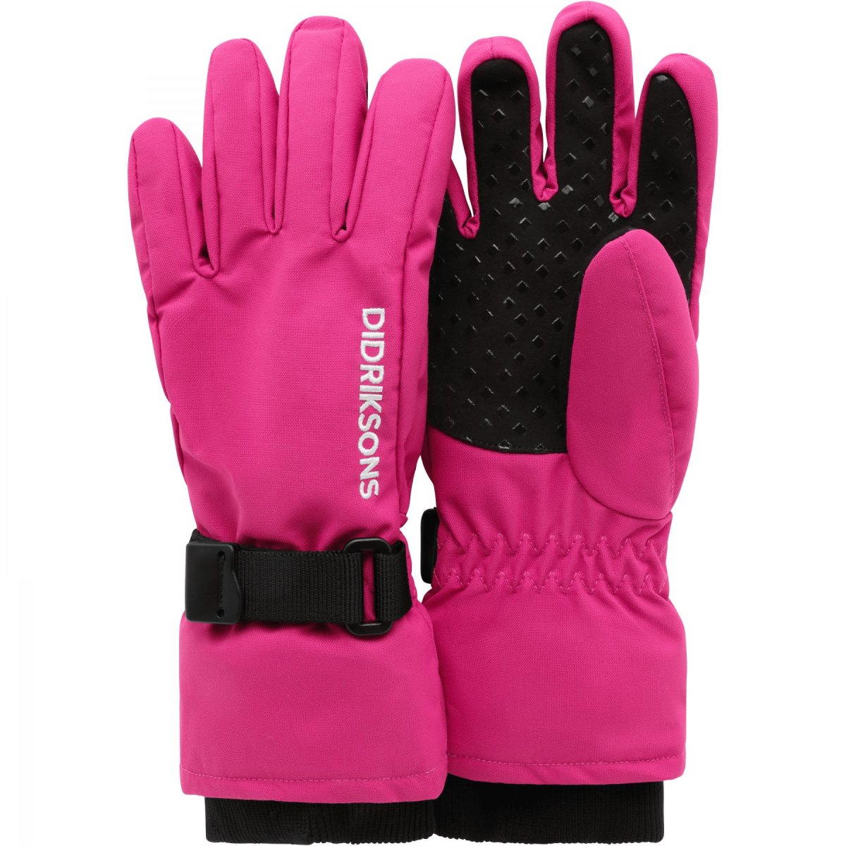 Didriksons Biggles 4, skihandsker, børn, pink