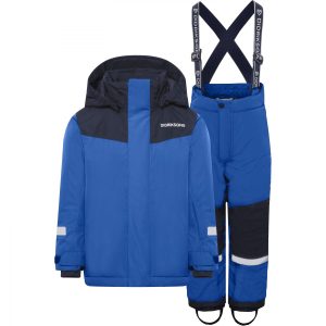 Didriksons Skare 2, skisæt, børn, blå