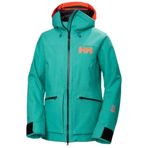 Helly Hansen Powderqueen 3.0, skijakke, dame, grøn