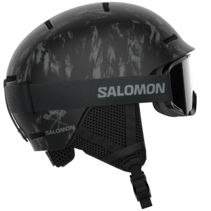 Salomon Player Combo Skihjelm + Brille | Børn