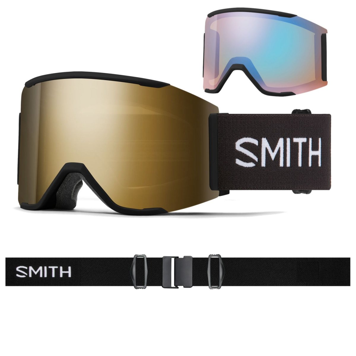 Smith Squad MAG, skibriller, black - Billede 2